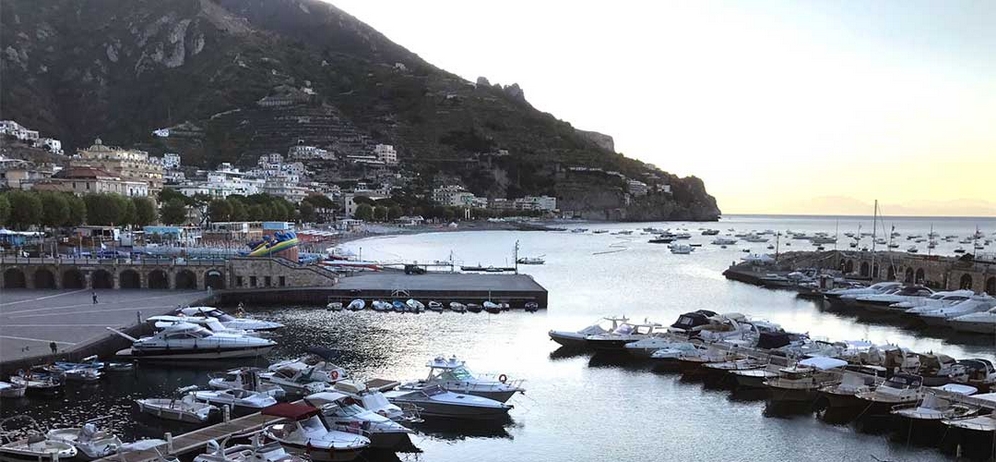 the port of Maiori Maiori boat transfer