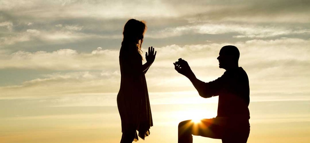 wedding proposal by boat