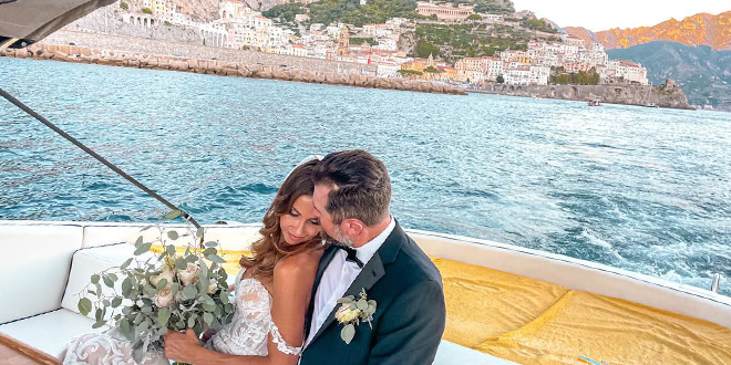 matrimonio in barca: servizi foto Positano